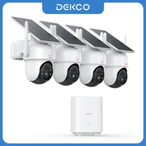 Dekco 3MP Solar Camera System 4 Cams.