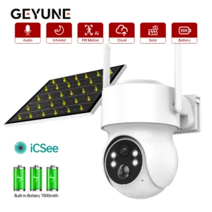 4MP Wireless Solar Camera WiFi Outdoor.