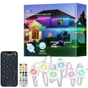 Smart Permanent Outdoor Lights Eaves Lights IP67 Waterproof.