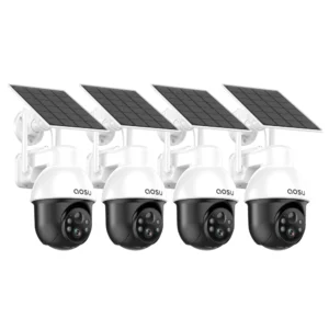 AOSU 3MP PTZ Solar Security Camera.