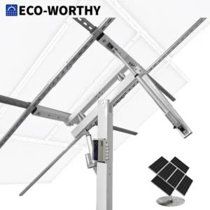 ECO-WORTHY Solar Panel Dual Axis Tracking System (Increase 40% Power)