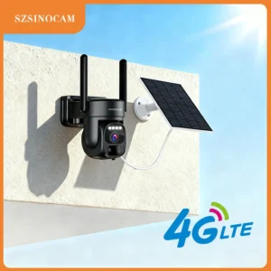 SZSINOCAM US 4G Solar-Powered Charging Camera Outdoor.