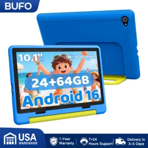 BUFO KT1016 10.1 Inch A523 Octa Core Tablet 24GB RAM 128GB ROM Android 15.